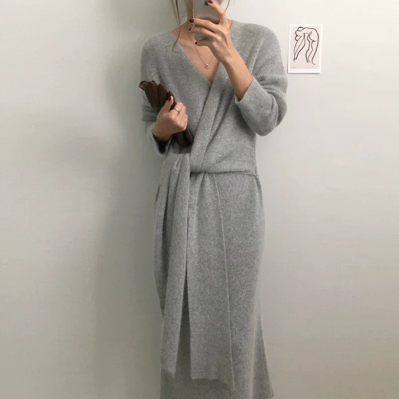 【Dress】新入荷~カシュクールワンピース W10705