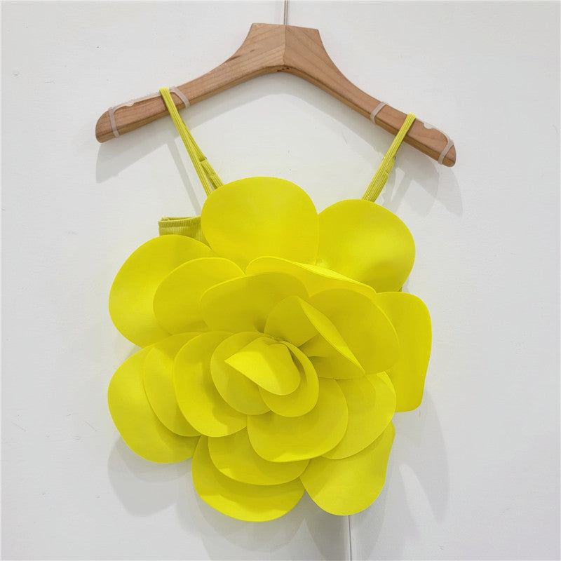 【Tops】フラワーキャミソール W13747