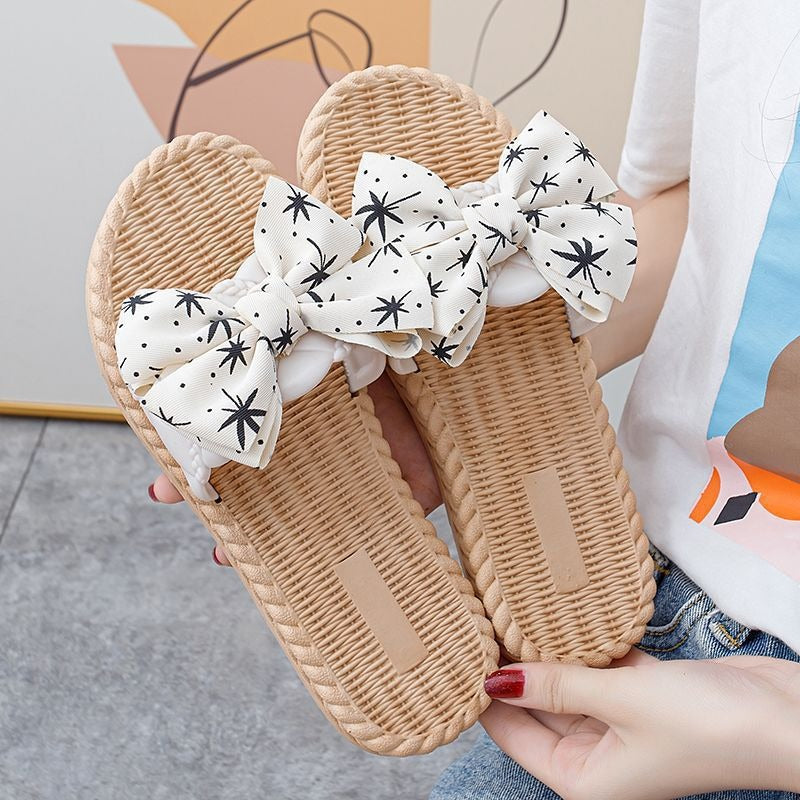 【Shoes】3色選択可スリッパ W12364