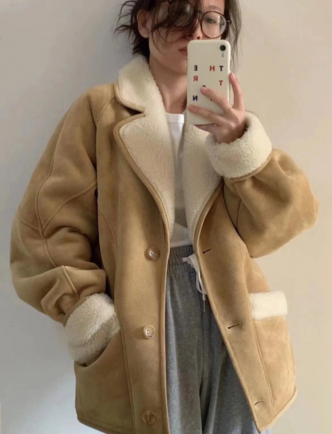 【Outer】冬温かい厚手コート W14249