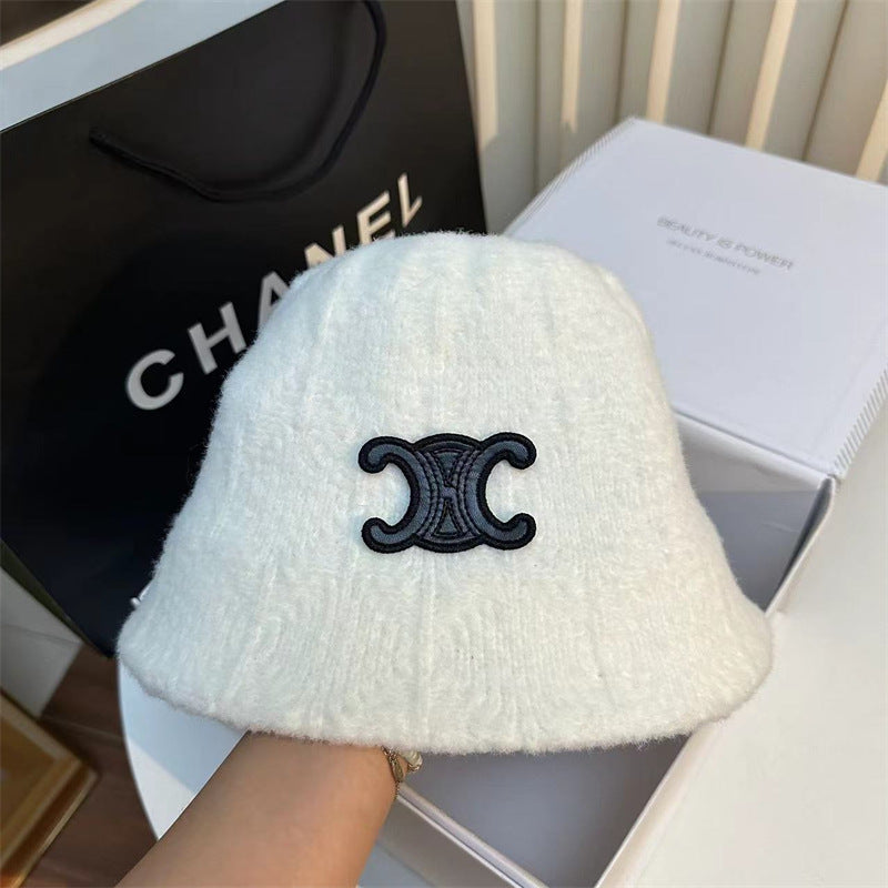 【雑貨】ファーバケットハット Z8226