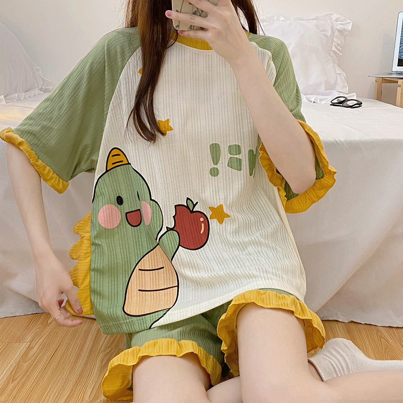 【Roomwear】可愛いプリントパジャマ W11622