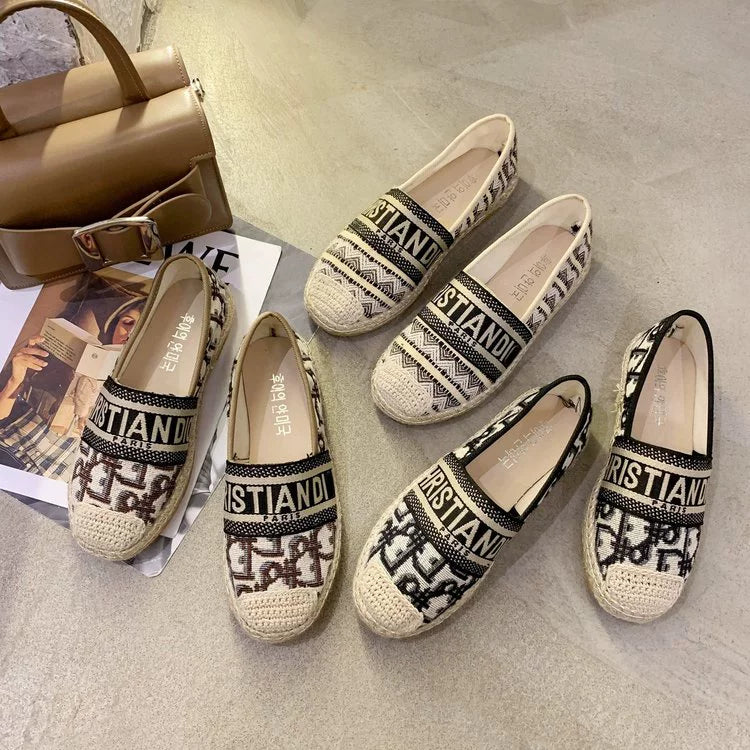 【Shoes】新入荷~スリッポンフラットシューズ W10046