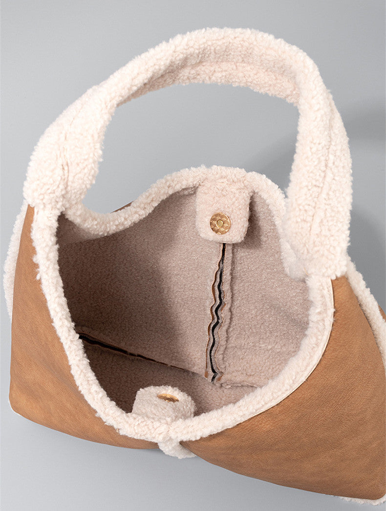 【雑貨】ラムウールバッグ W13870