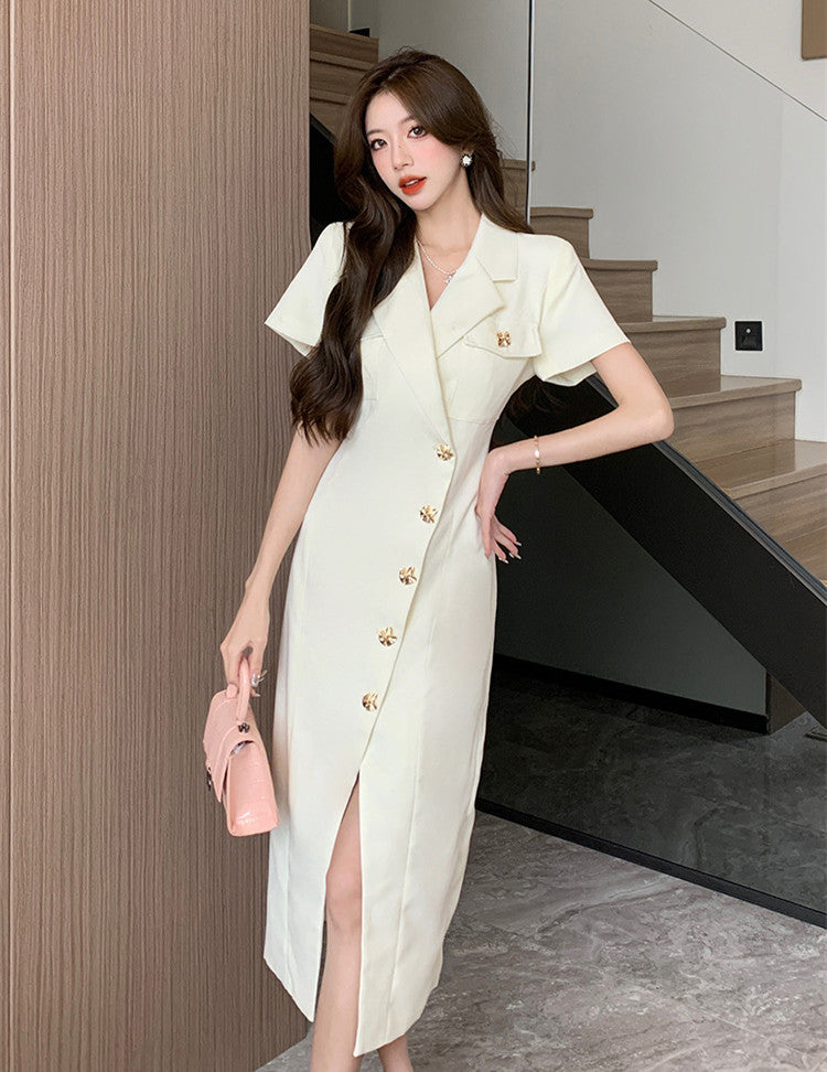 【Dress】半袖デートワンピース W12168