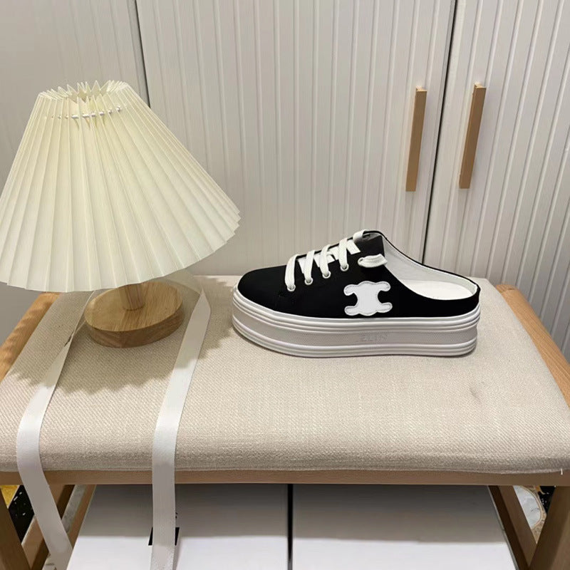 【Shoes】滑り止めスリッパスニーカー W11958