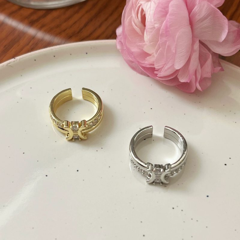 【雑貨】2色キラキラ指輪 Z7452