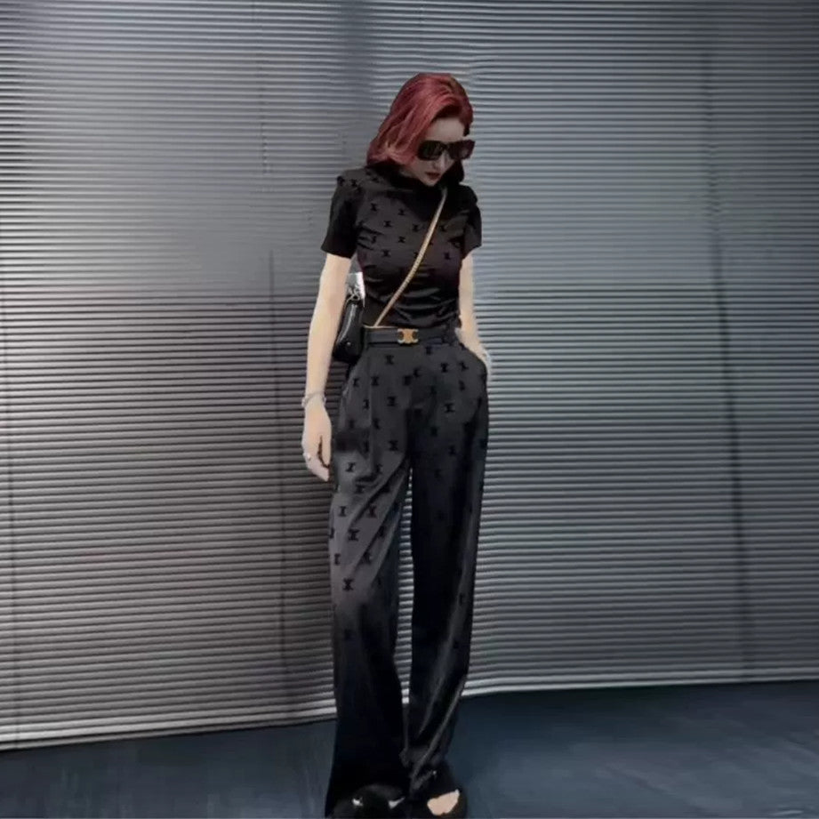 【Set】新入荷~2点セット Tシャツ+ パンツ W10969