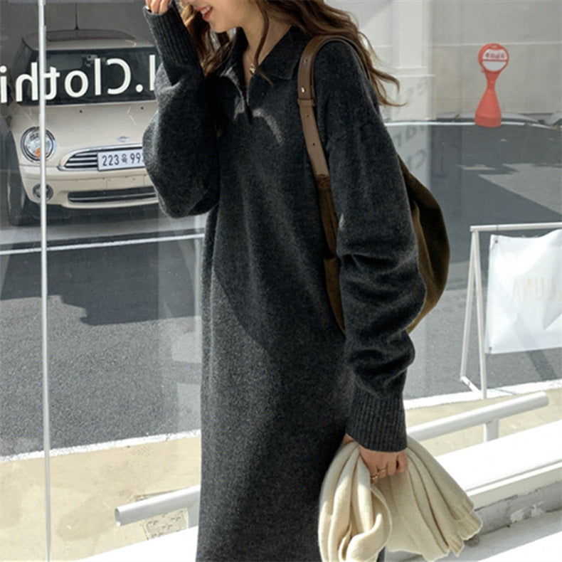 【Dress】ニットワンピース W13417