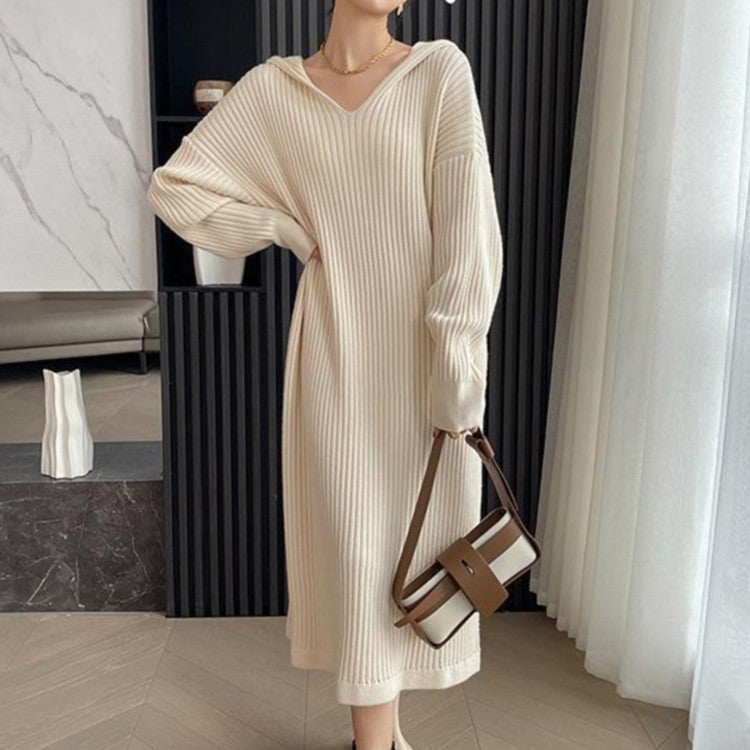 【Dress】ルーズ感ニットワンピース Z8385