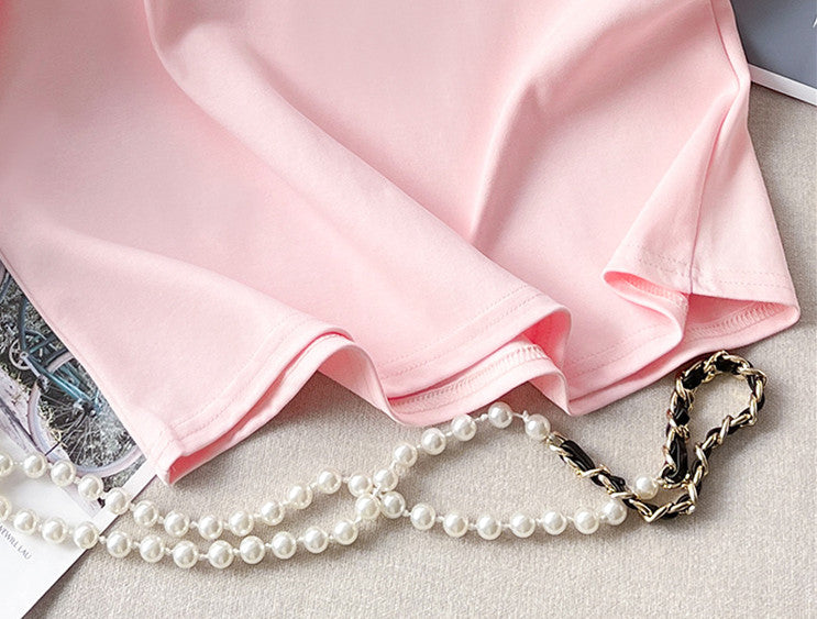 【Tops】2色選択可Tシャツ W12420