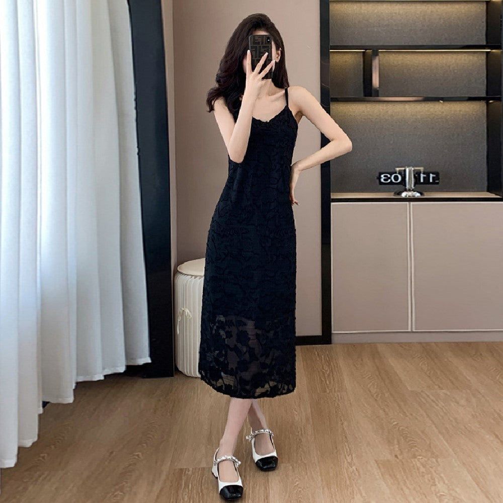 【Set】新入荷~カーデ +キャミワンピ 2点セット Z-6631