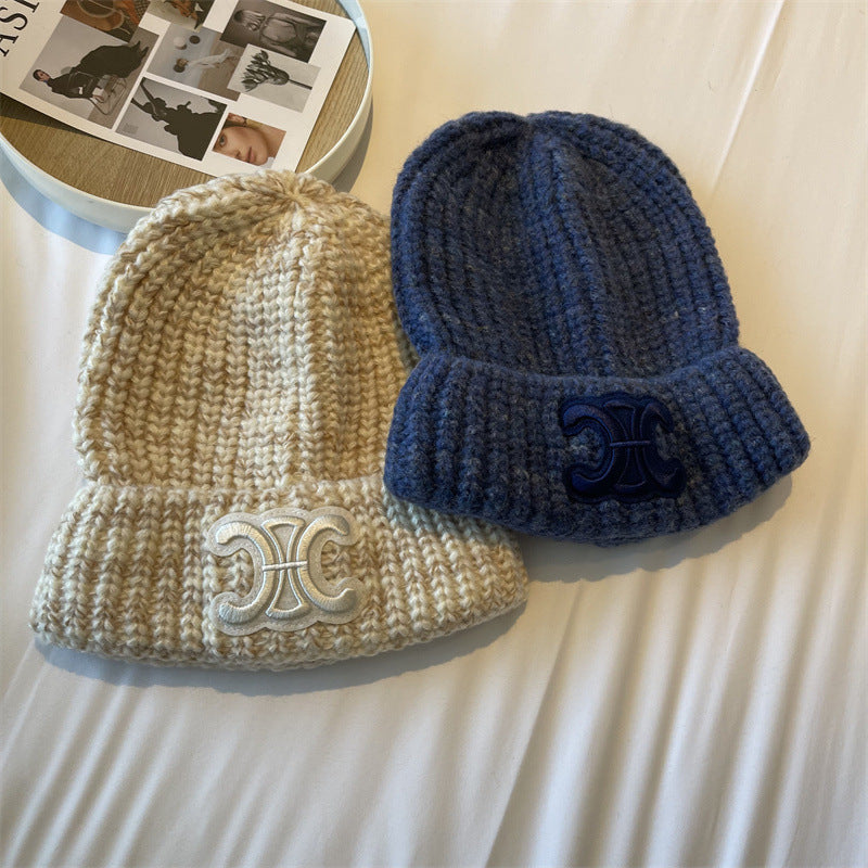 【雑貨】6色展開ニット帽子 W14333