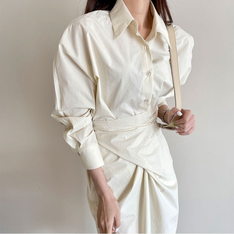 【Dress】新入荷~シャツワンピース W10326