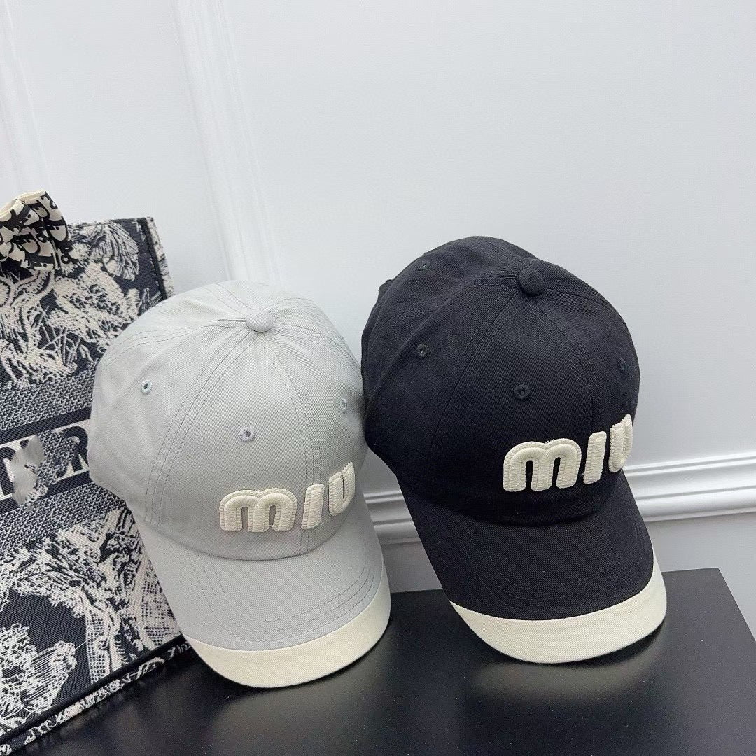 【雑貨】カラーブロックベースボールキャップ T01487