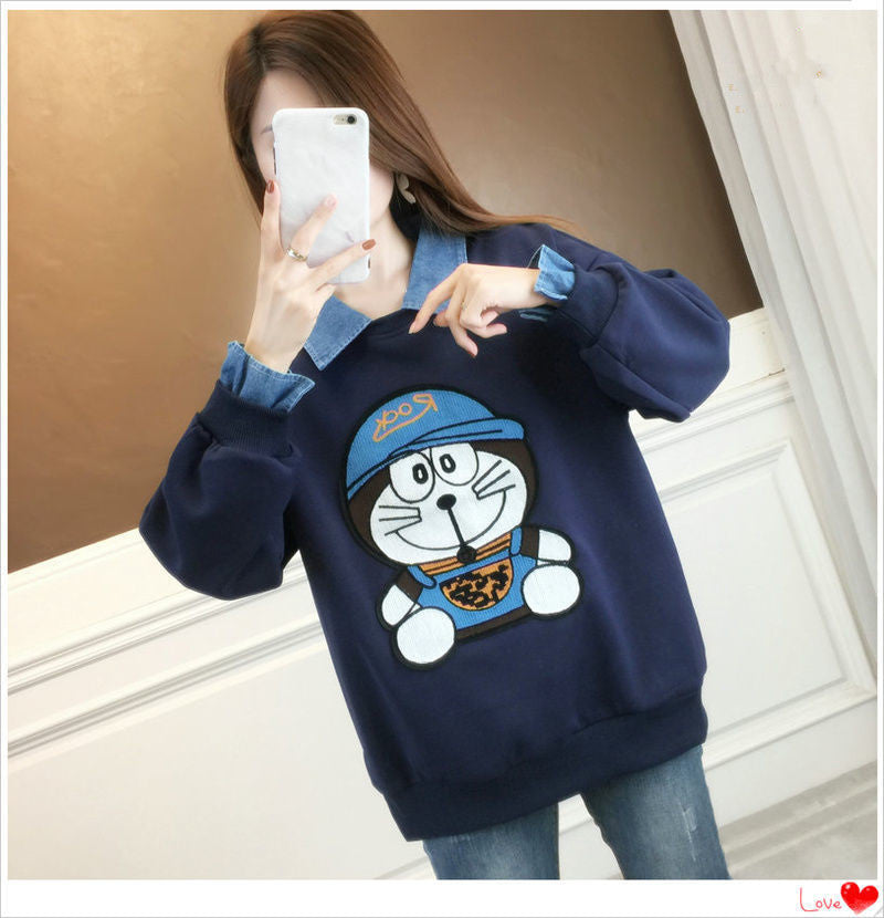 【Tops】フェイクレイヤードプルオーバー W13961