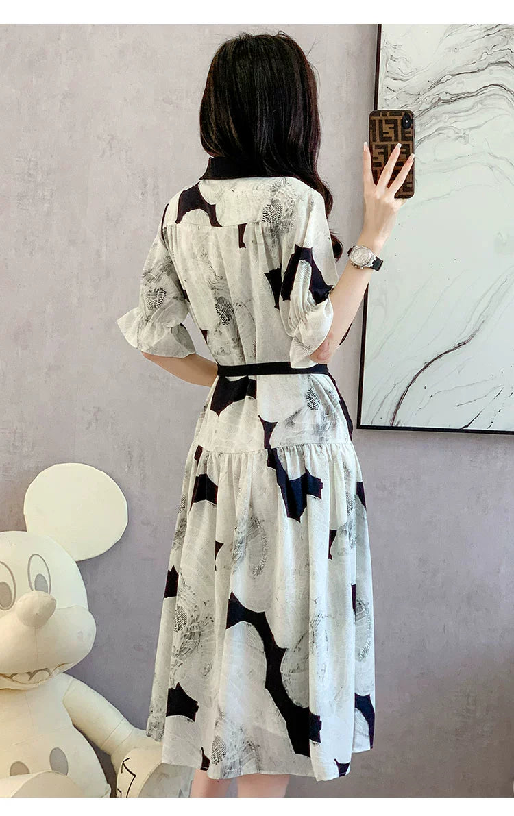 【Dress】新入荷~シャツワンピース W11180