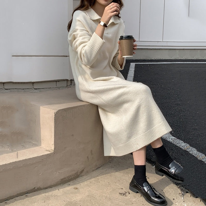 【Dress】ニットワンピース W13417