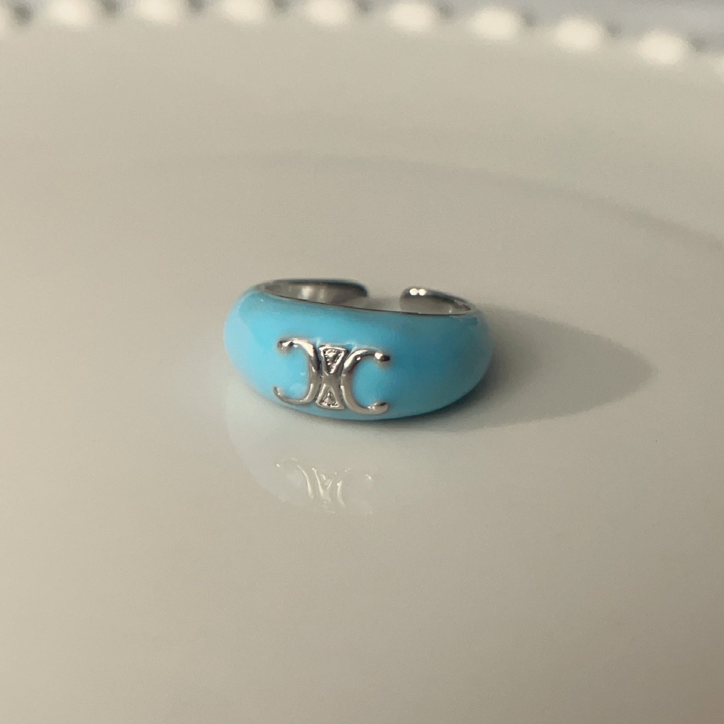 【雑貨】きれいめ指輪4色 Z7855