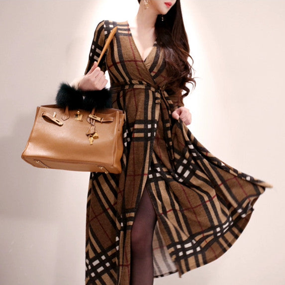 【Dress】新入荷~カシュクールワンピース W10981