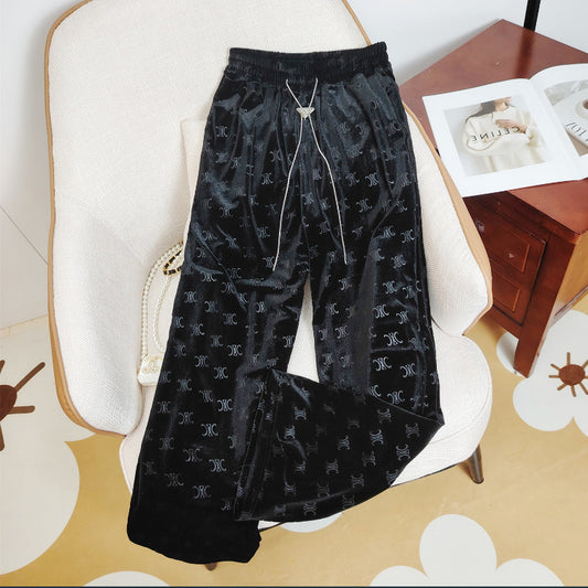 【Bottoms】人気ベルベットパンツ Z7628