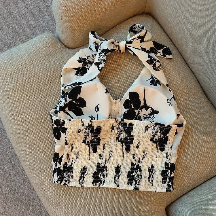 【Tops】フラワーキャミソール W12030