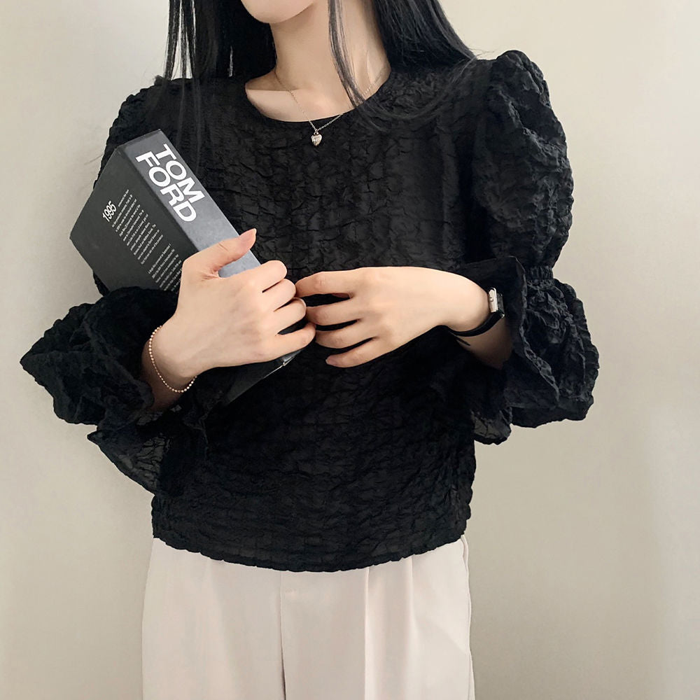 【Tops】3色展開ブラウス W10956