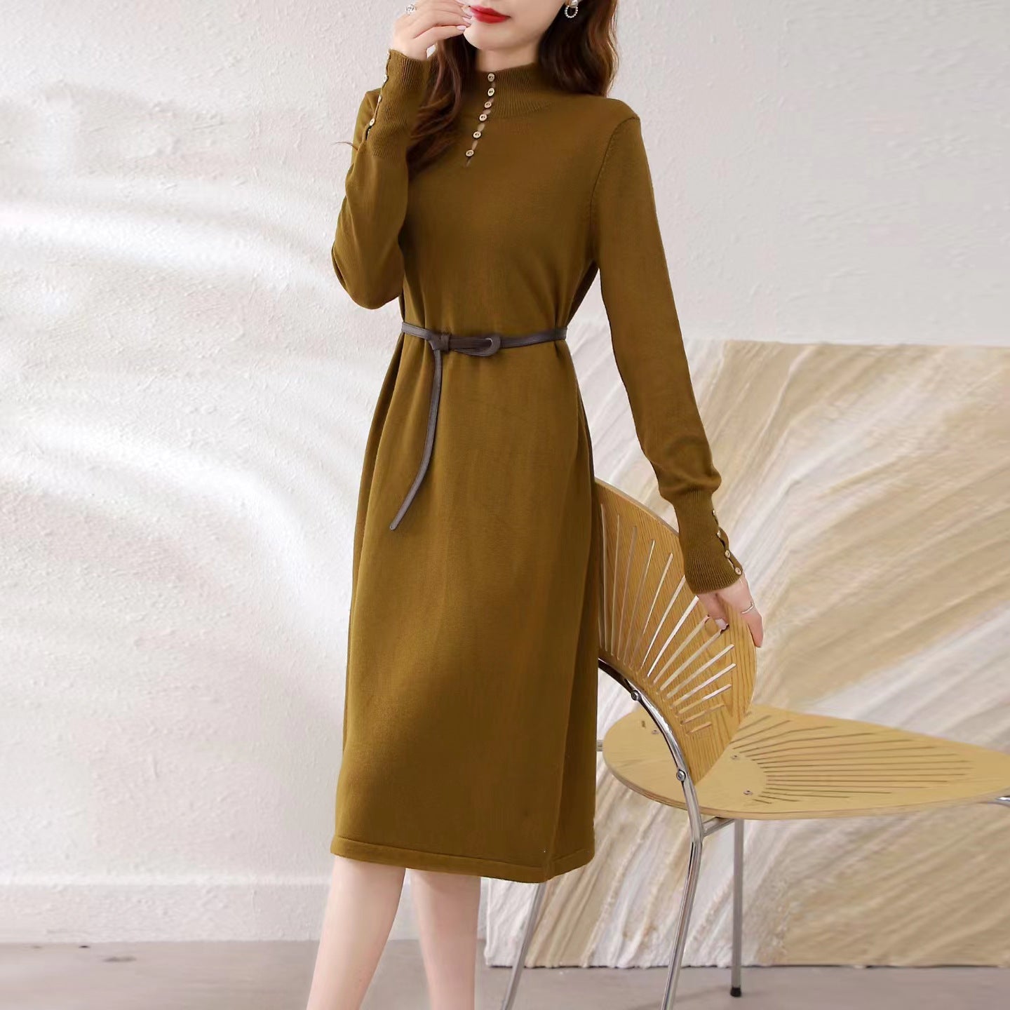 【Dress】OL通勤ワンピース Z7752