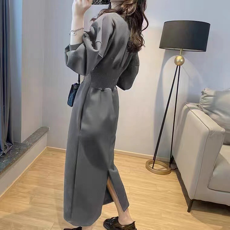 【Dress】パーカーワンピース5色 Z8003