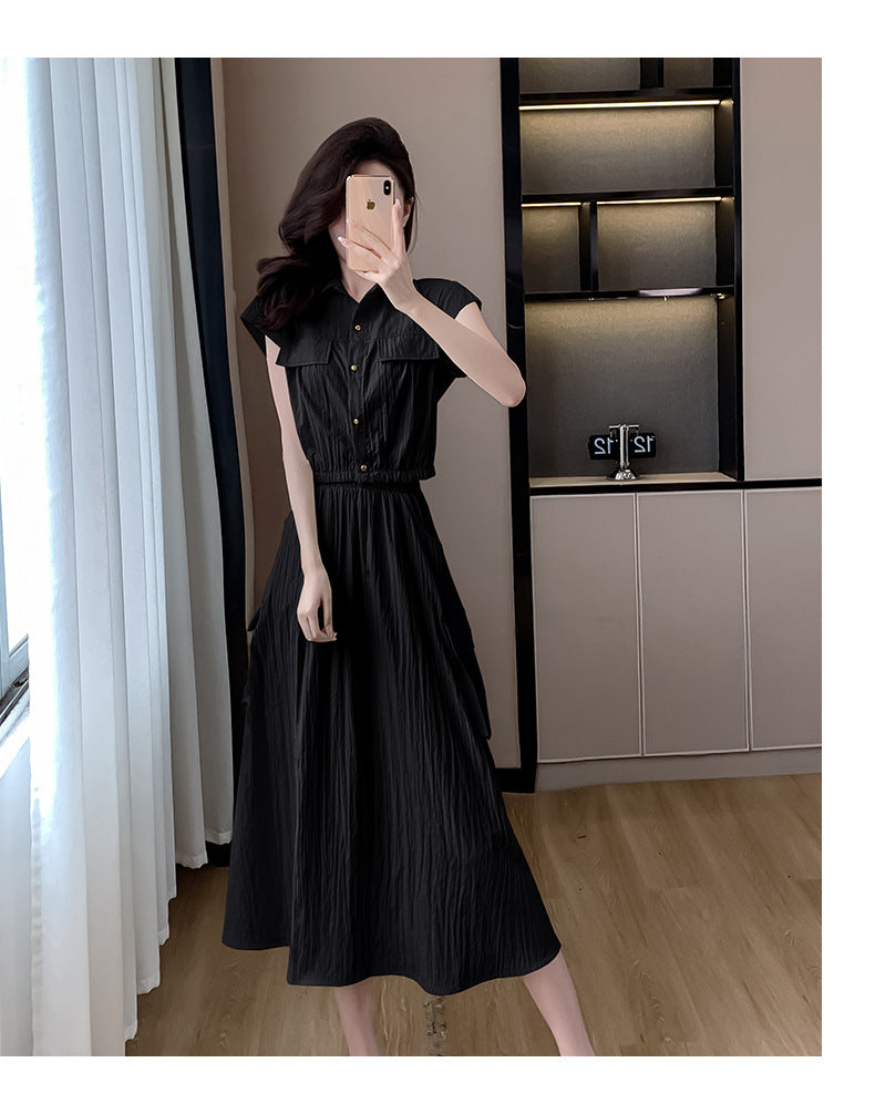 【Set】セットアップ シャツ + スカート W12031