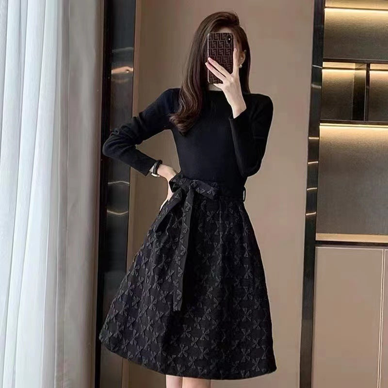 【Dress】切替OL通勤ワンピース Z8073