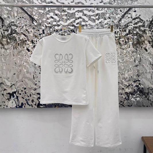 【Set】春夏新作Tシャツ+パンツ2点セット T01539