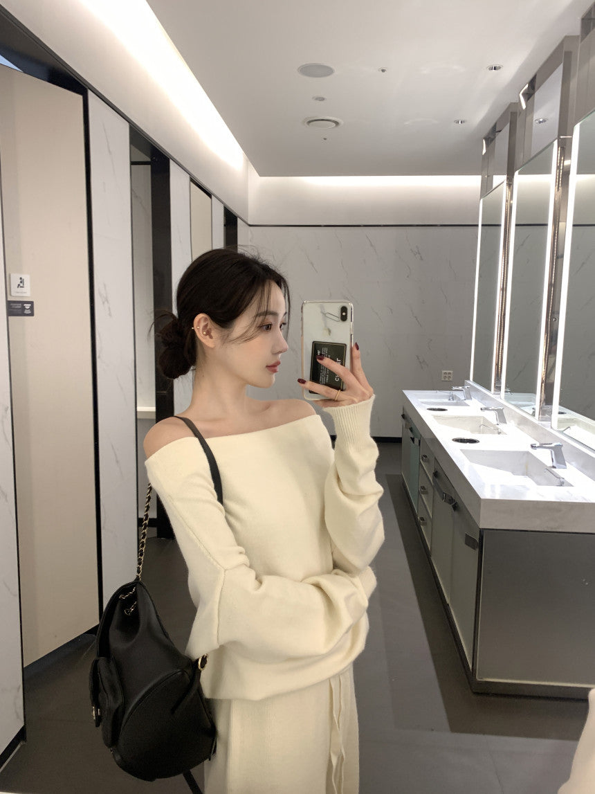 【Set】セーター+パンツ セット Z7762