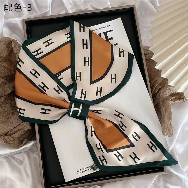 【雑貨】シンプルスカーフ W13591