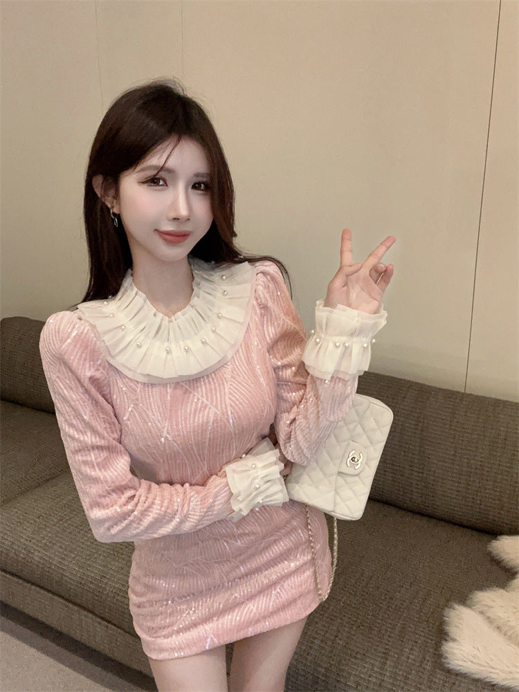 【Dress】フェミニンワンピース Z8151