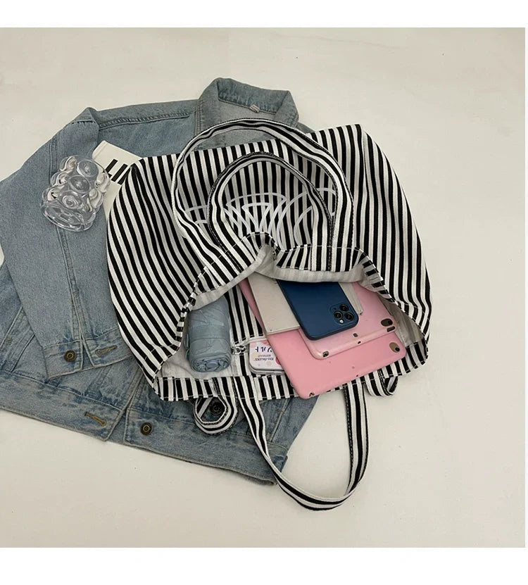 【雑貨】大容量トートバッグ W11434