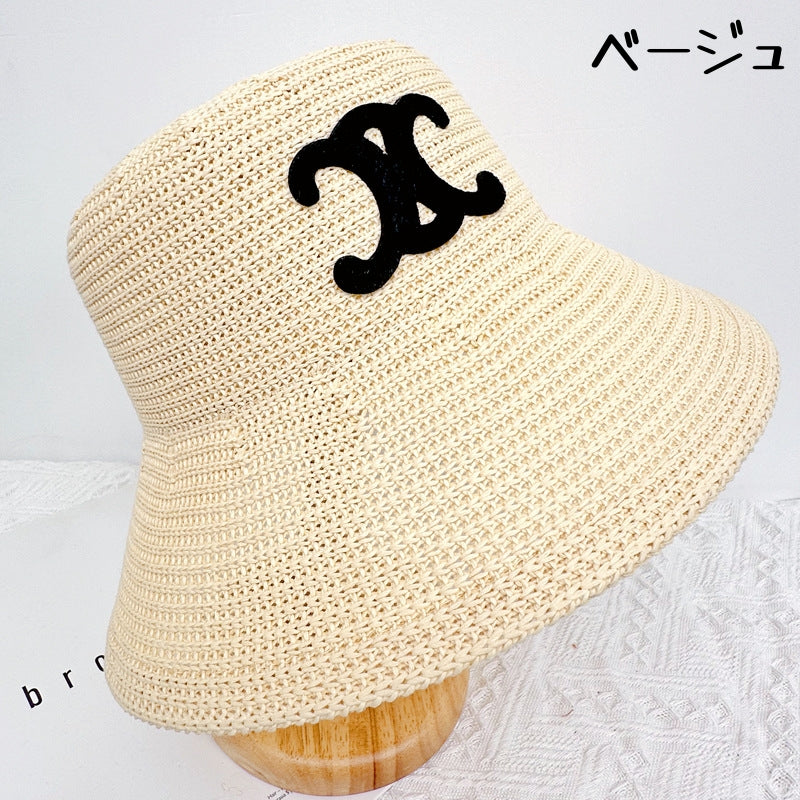 【雑貨】広いつばの漁夫用日よけ帽子 T01870
