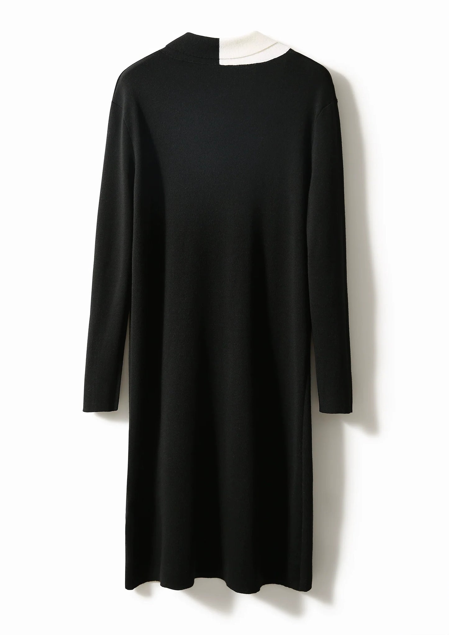 【Dress】新入荷~配色ニットワンピース W9327