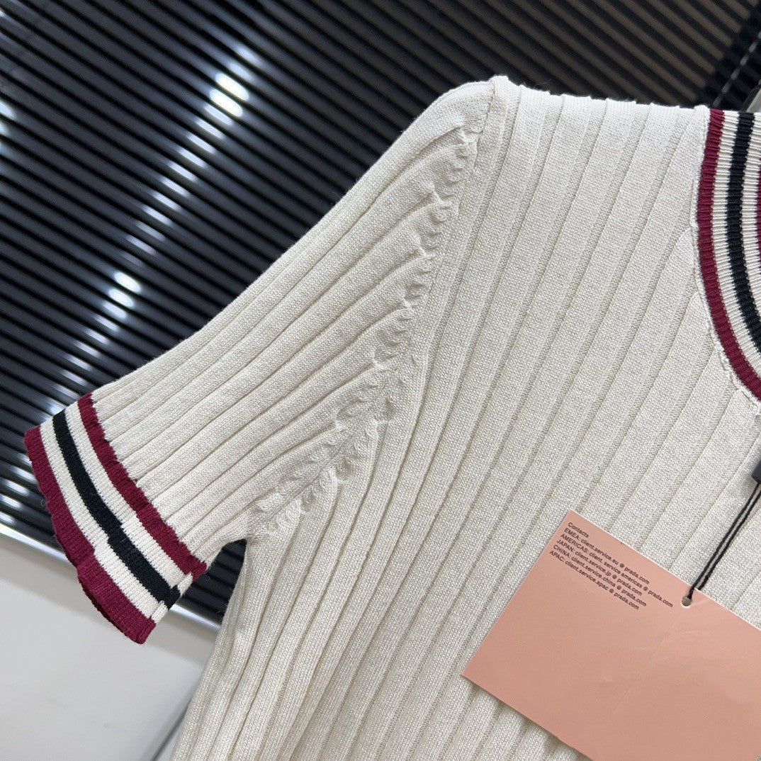 【Tops】半袖ニット W11970