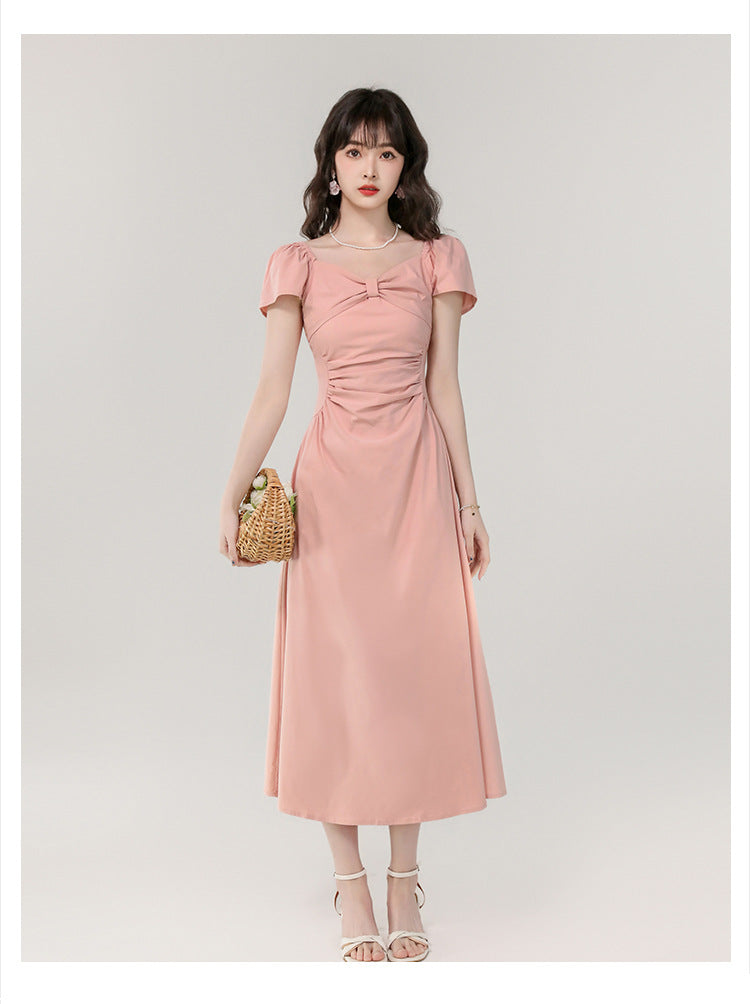 【Dress】夏ぴったり4色ワンピース T01610