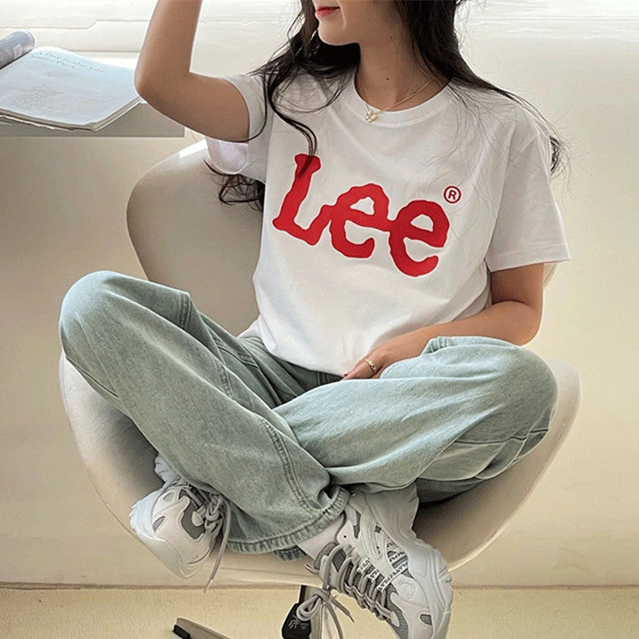【Tops】5色展開Tシャツ W12448