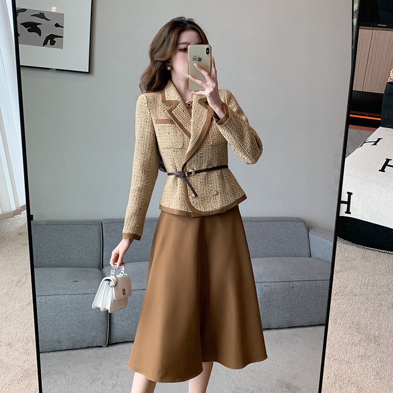 【Set】2点セット テーラードジャケット +スカート W9645