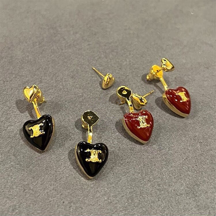 【雑貨】ハートデザインピアス Z7069