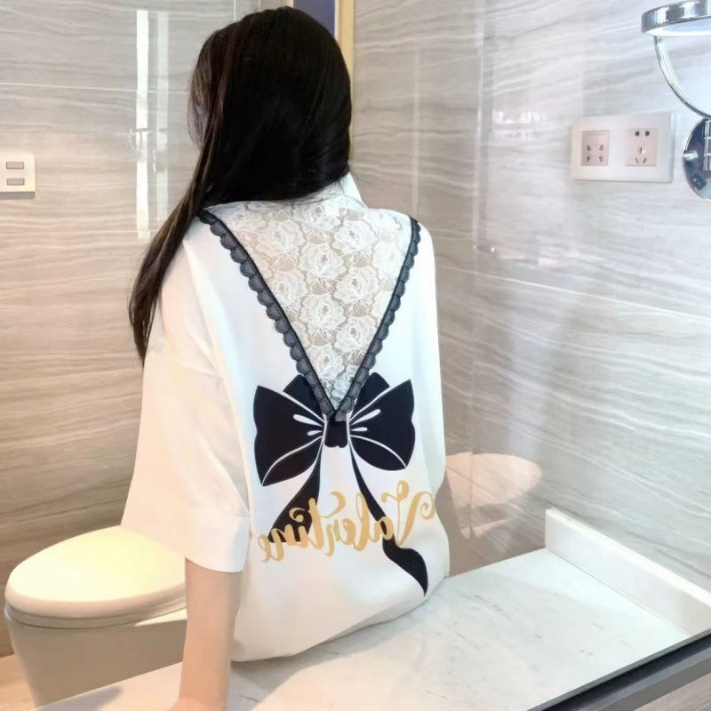 【Roomwear】2色ルームワンピース W11617