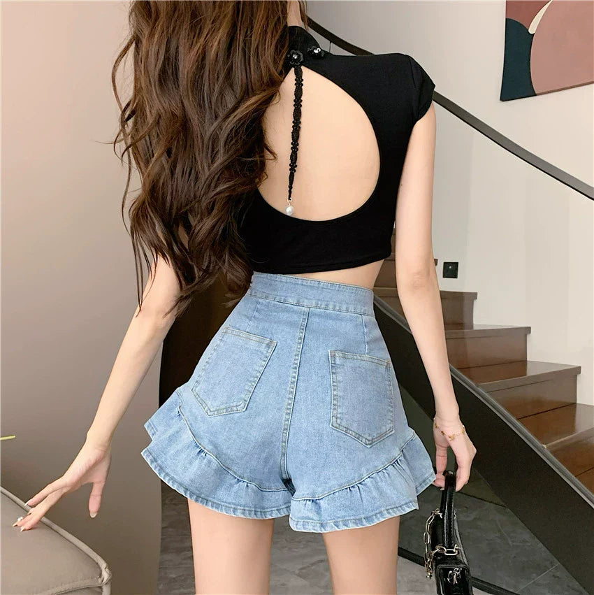 【Bottoms】3色ショートパンツ W10873