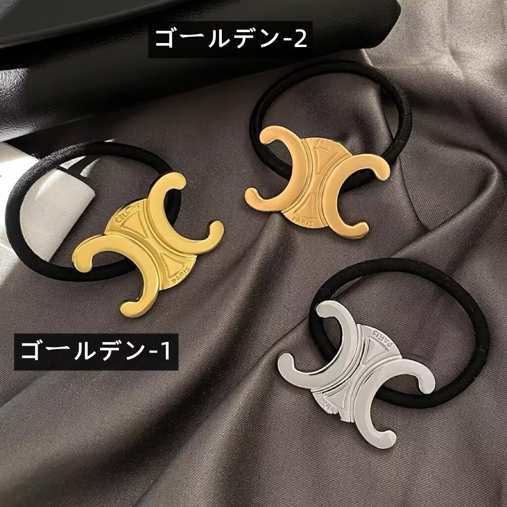 【雑貨】3色展開ヘアリング W14646