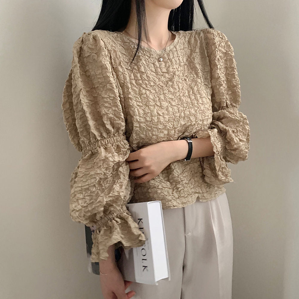 【Tops】3色展開ブラウス W10956