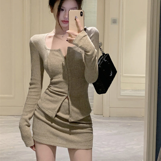 【Set】ニット2点セット T01389