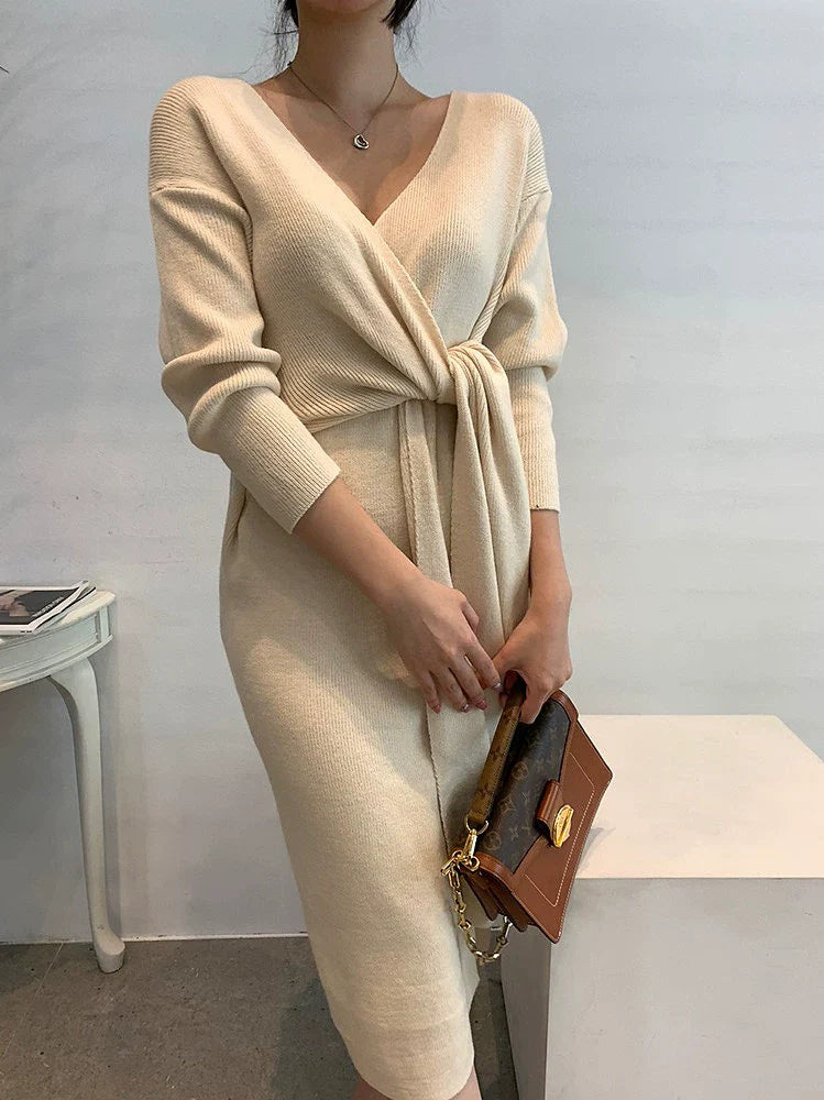 【Dress】新入荷~カシュクールワンピース W10705