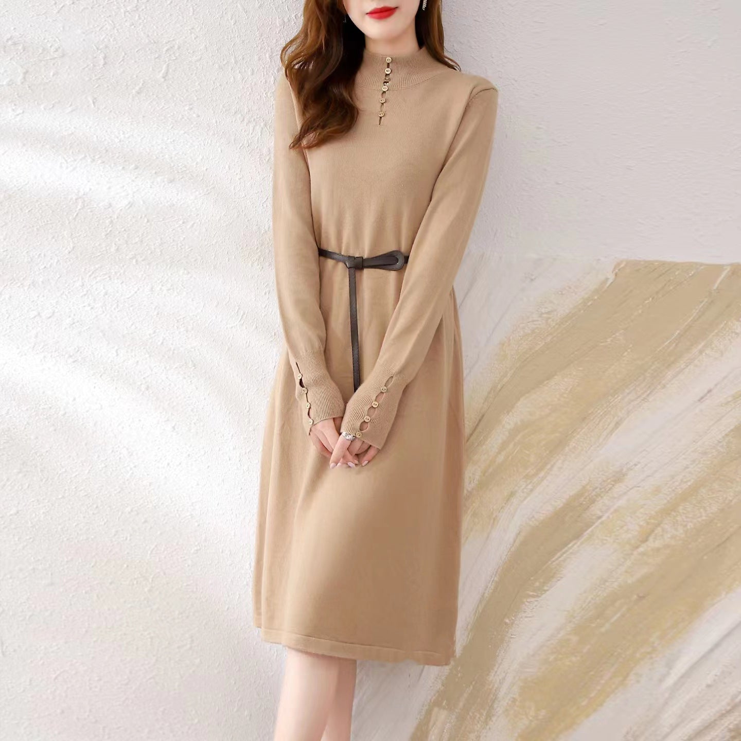 【Dress】OL通勤ワンピース Z7752